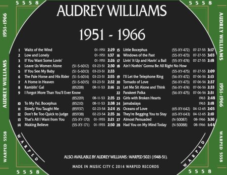 AUDREY WILLIAMS