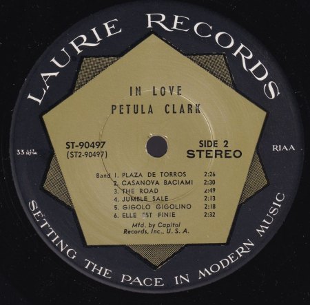 PETULA CLARK - Internationale Aufnahmen