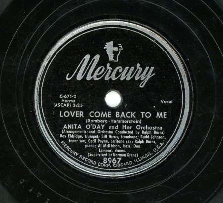 ANITA O'DAY - SwingVocalist