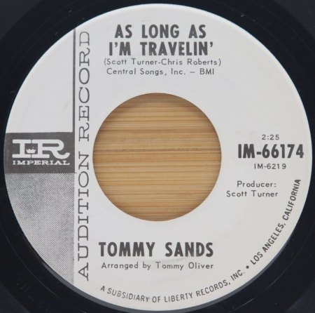 TOMMY SANDS in den USA und Biographisches