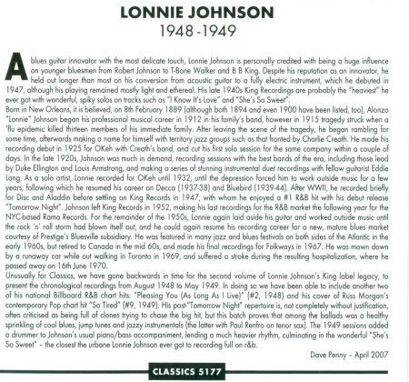 LONNIE JOHNSON