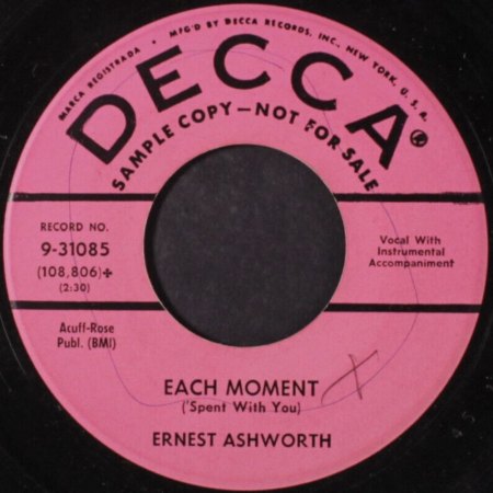 ERNEST ASHWORTH