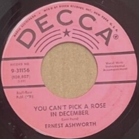 ERNEST ASHWORTH