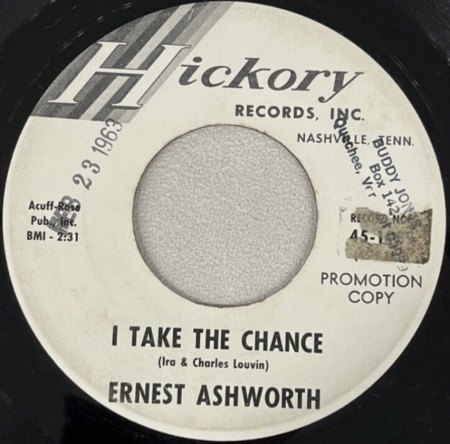 ERNEST ASHWORTH
