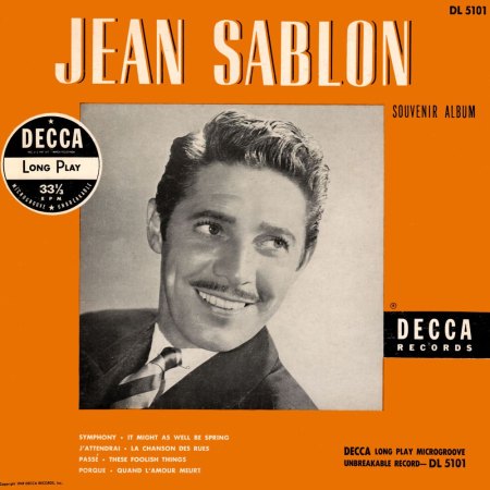 JEAN SABLON