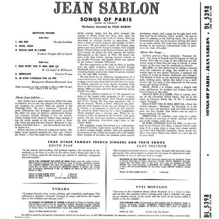 JEAN SABLON