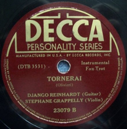 STÉPHANE GRAPPELLI (GRAPPELLY)