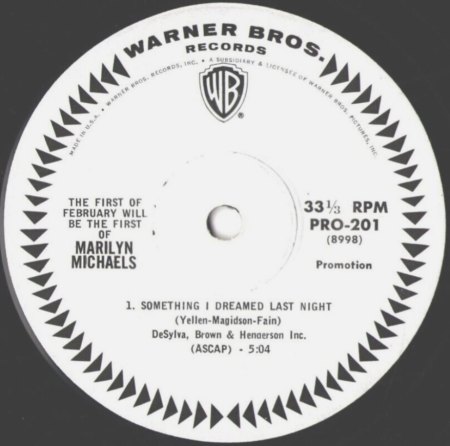 MARILYN MICHAELS
