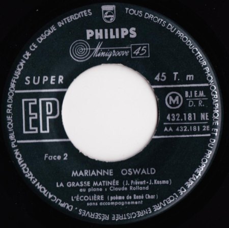 MARIANNE OSWALD