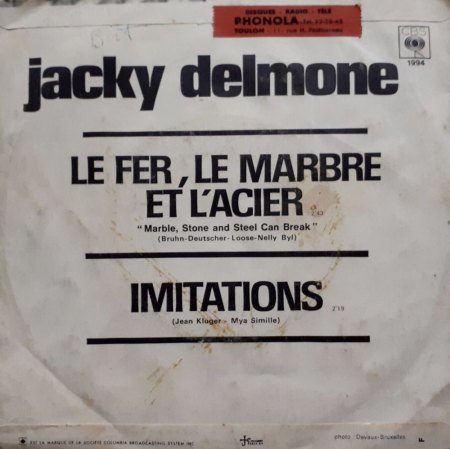 JACKY DELMONE