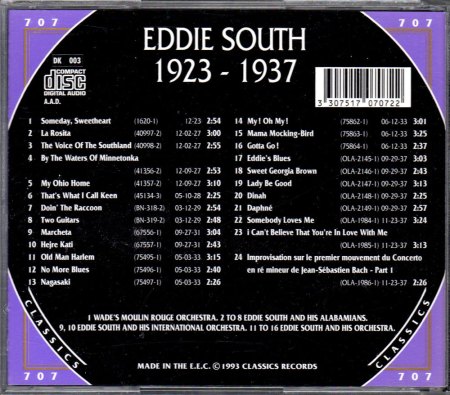 EDDIE SOUTH