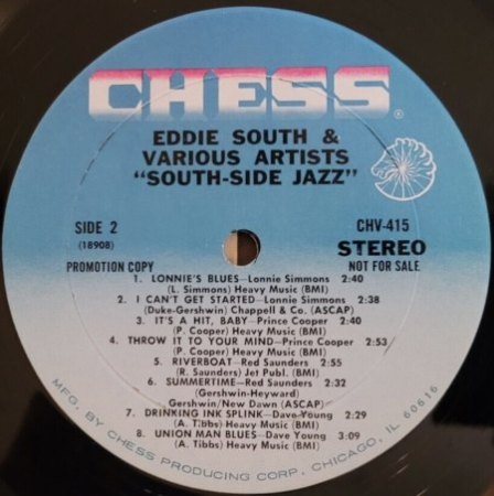 EDDIE SOUTH