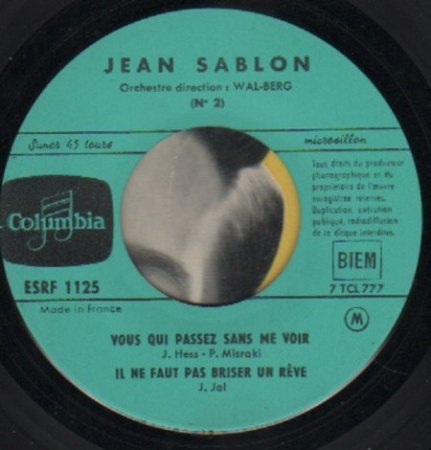 JEAN SABLON