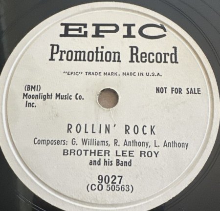 BROTHER LEE ROY