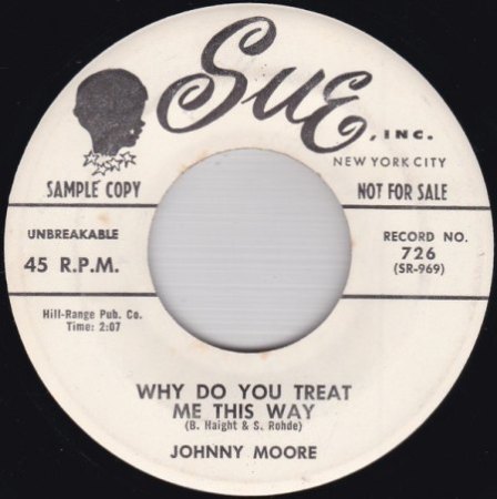 JOHNNY DARROW / JOHNNY MOORE