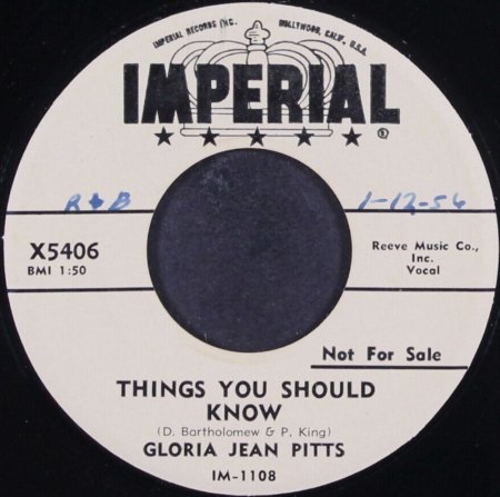 GLORIA JEAN PITTS