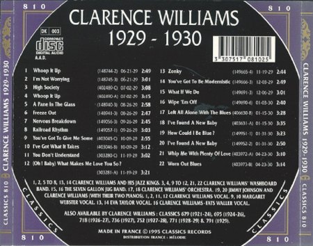 CLARENCE WILLIAMS