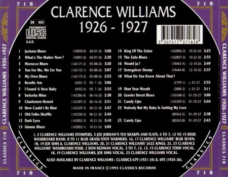 CLARENCE WILLIAMS