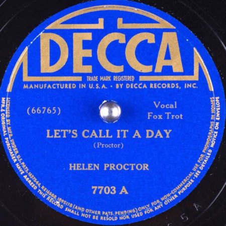 HELEN PROCTOR