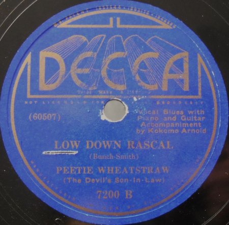 PEETIE WHEATSTRAW