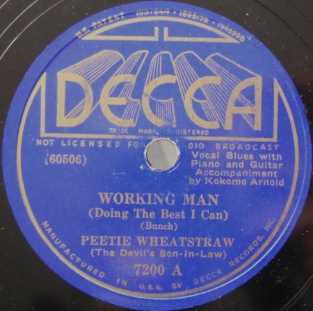 PEETIE WHEATSTRAW