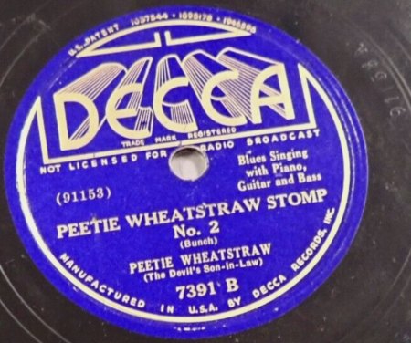 PEETIE WHEATSTRAW