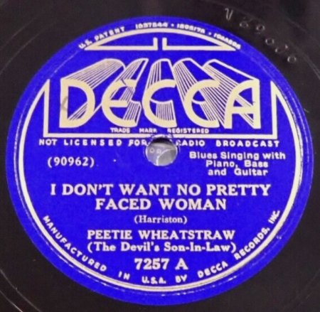 PEETIE WHEATSTRAW