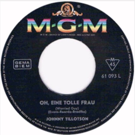 JOHNNY TILLOTSON - seine int. Singles