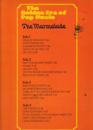 Dean Ford & the Gaylords - dann the MARMALADE