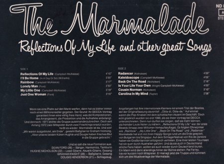 Dean Ford & the Gaylords - dann the MARMALADE