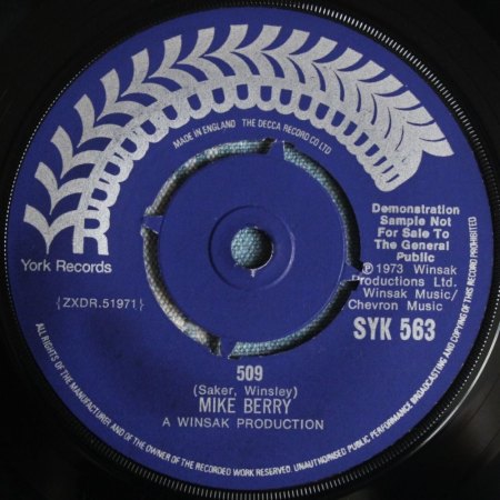 MIKE BERRY - ALLGEMEIN