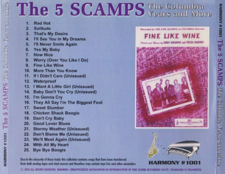 FIVE SCAMPS