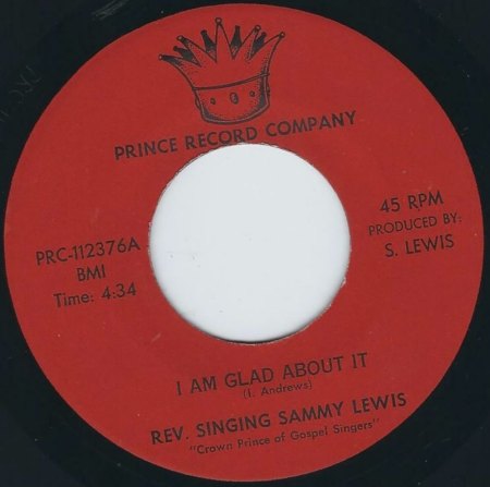 REV. SINGING SAMMY LEWIS