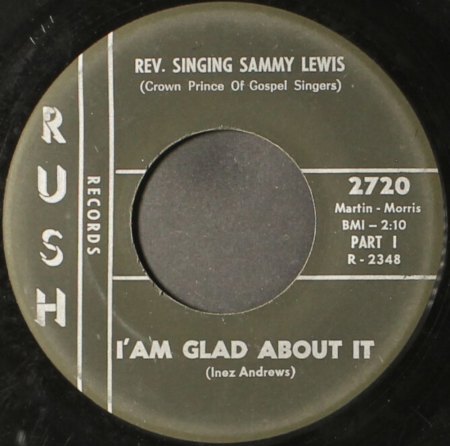 REV. SINGING SAMMY LEWIS