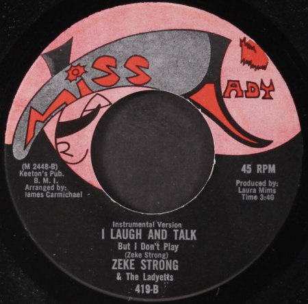ZEKE STRONG & HIS QUEEN TONES