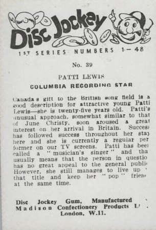 PATTI LEWIS (Sammelforum)