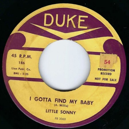 LITTLE SONNY