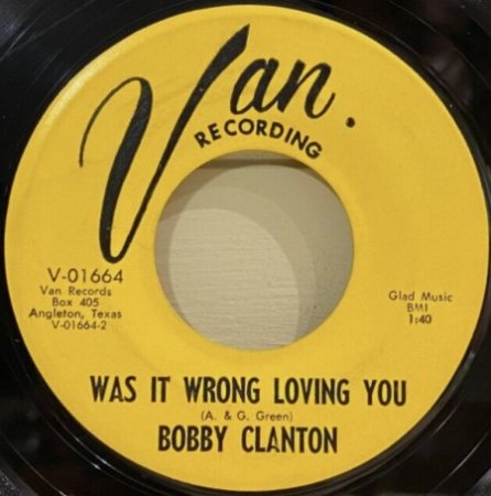 BOBBY CLANTON
