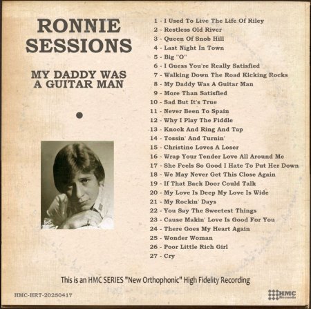 LITTLE RONNIE SESSIONS