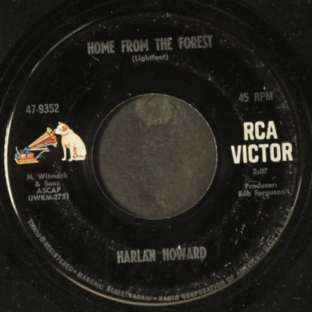 HARLAN HOWARD - Songwriter & Sänger