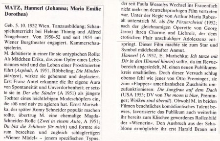 JOHANNA MATZ  (1932 - 2025)