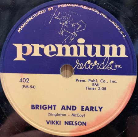 VIKKI NELSON, Northern Soul (?)