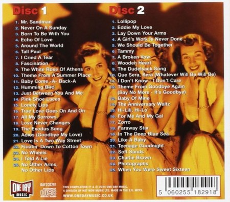 CHORDETTES - CD's