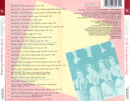 CHORDETTES - CD's