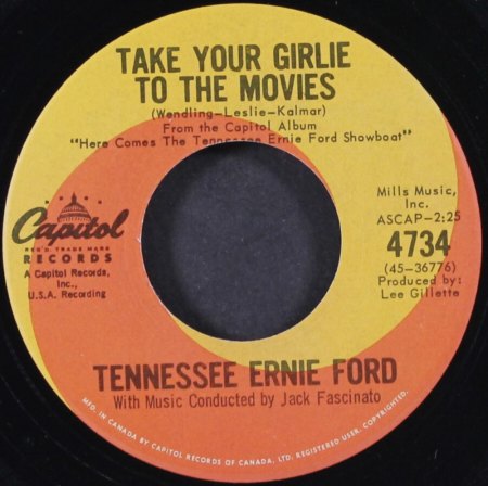 TENNESSEE ERNIE FORD (Bio, Disco etc.)