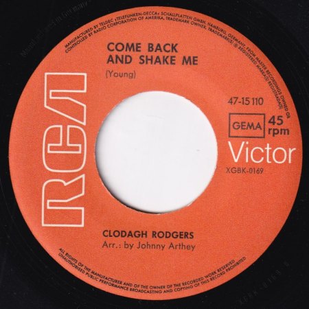 CLODAGH RODGERS  (1947 - 2025)