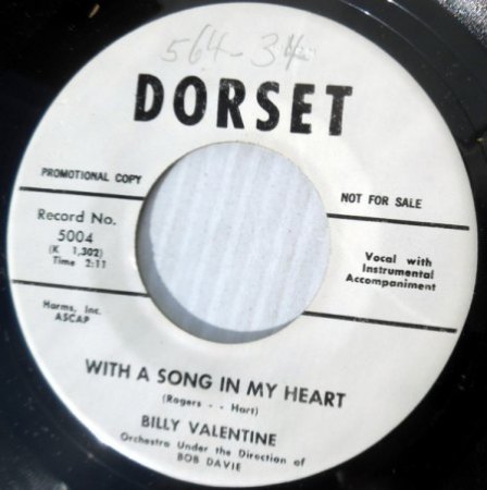 BILLY VALENTINE (Billy Vee)