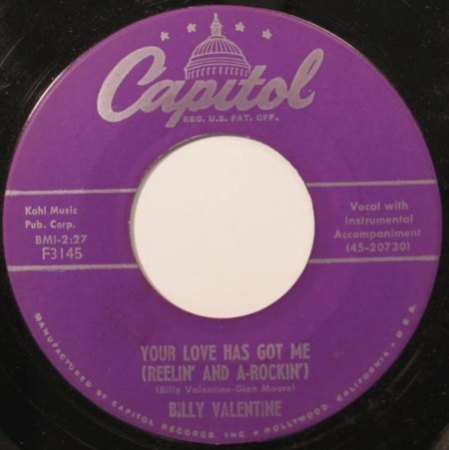 BILLY VALENTINE (Billy Vee)