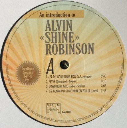 ALVIN ROBINSON