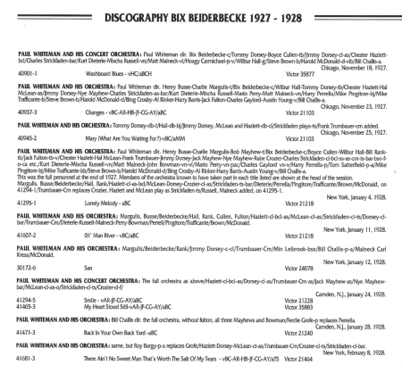 BIX BEIDERBECKE